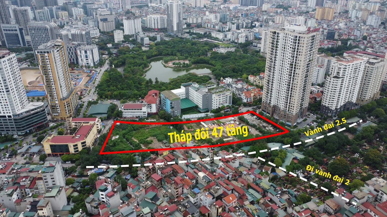 Thực tế quy hoạch vị trí No11 Dịch Vọng Lideco