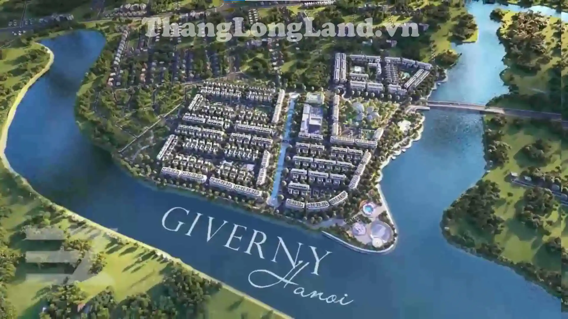 Mặt bằng tổng thể Pearl Rivera Hà Nội tại Làng Hoa Tiền Phong