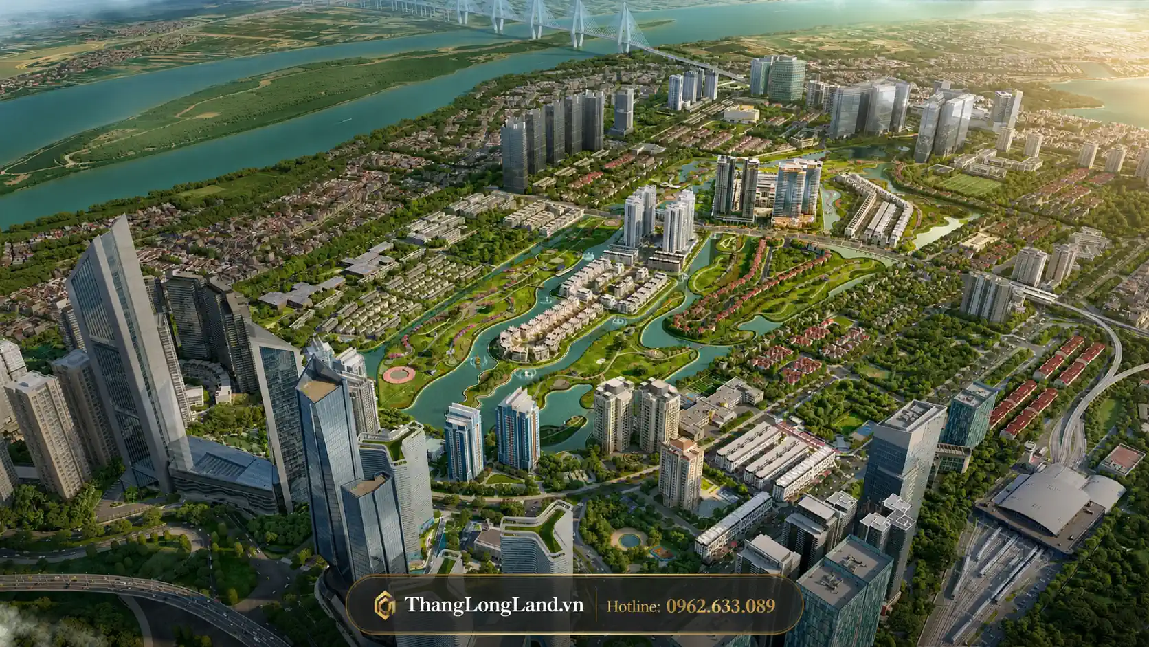 Phối cảnh Maison Privée trong quần thể dự án Ciputra Tây Hồ
