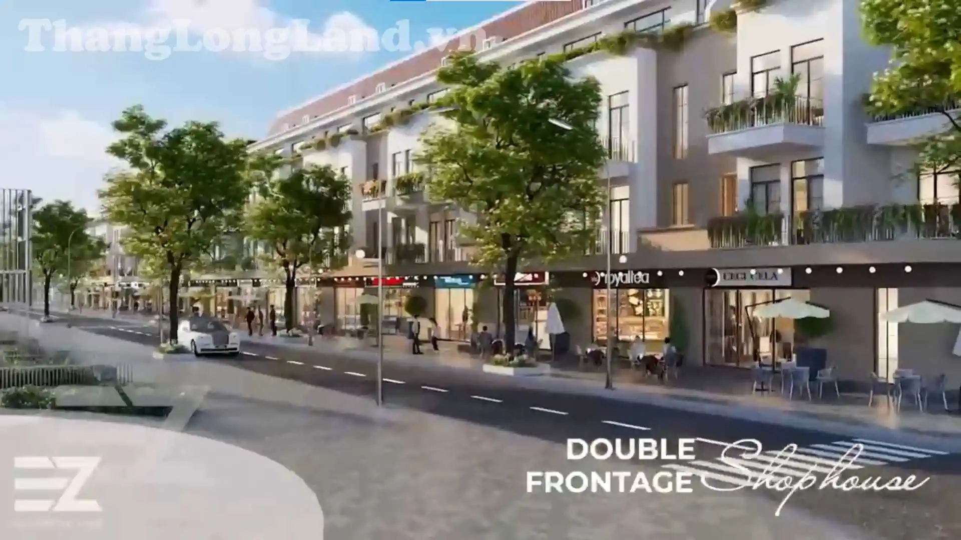 Shophouse hai mặt tiền Pearl Rivera Hà Nội tại Mê Linh