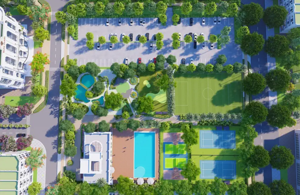 Tiện ích đủ đầy tại CEOHomes Hana Garden City Mê Linh